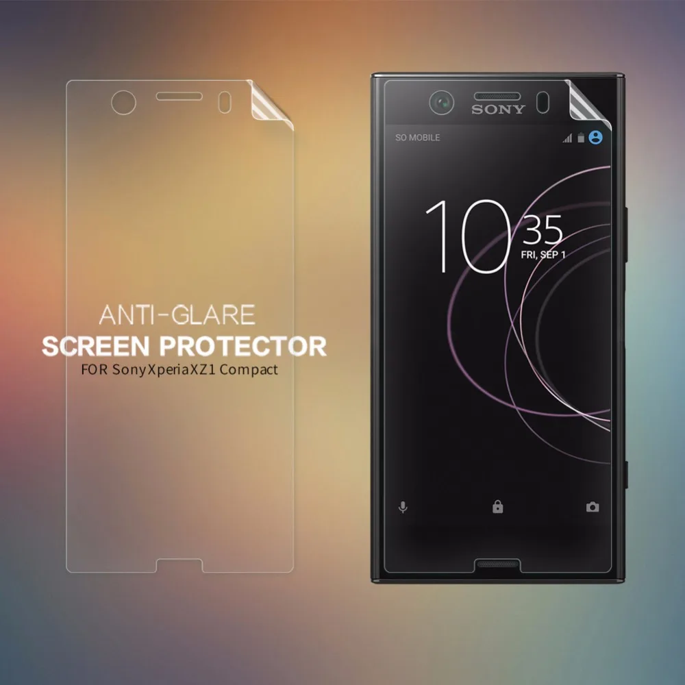 2 шт./лот для SONY Xperia XZ1 защита экрана NILLKIN матовая/кристально HD прозрачная