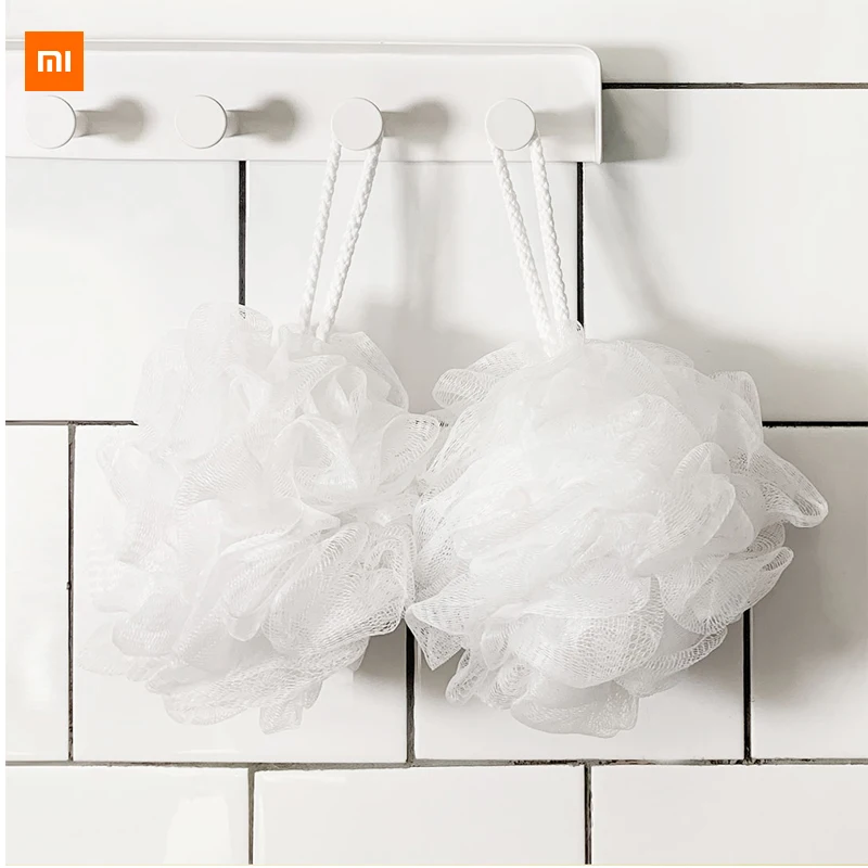 Xiaomi Mijia Youpin шарик для ванной белый 2 шт./пакет богат вспенивания мягкая текстура легко очистить