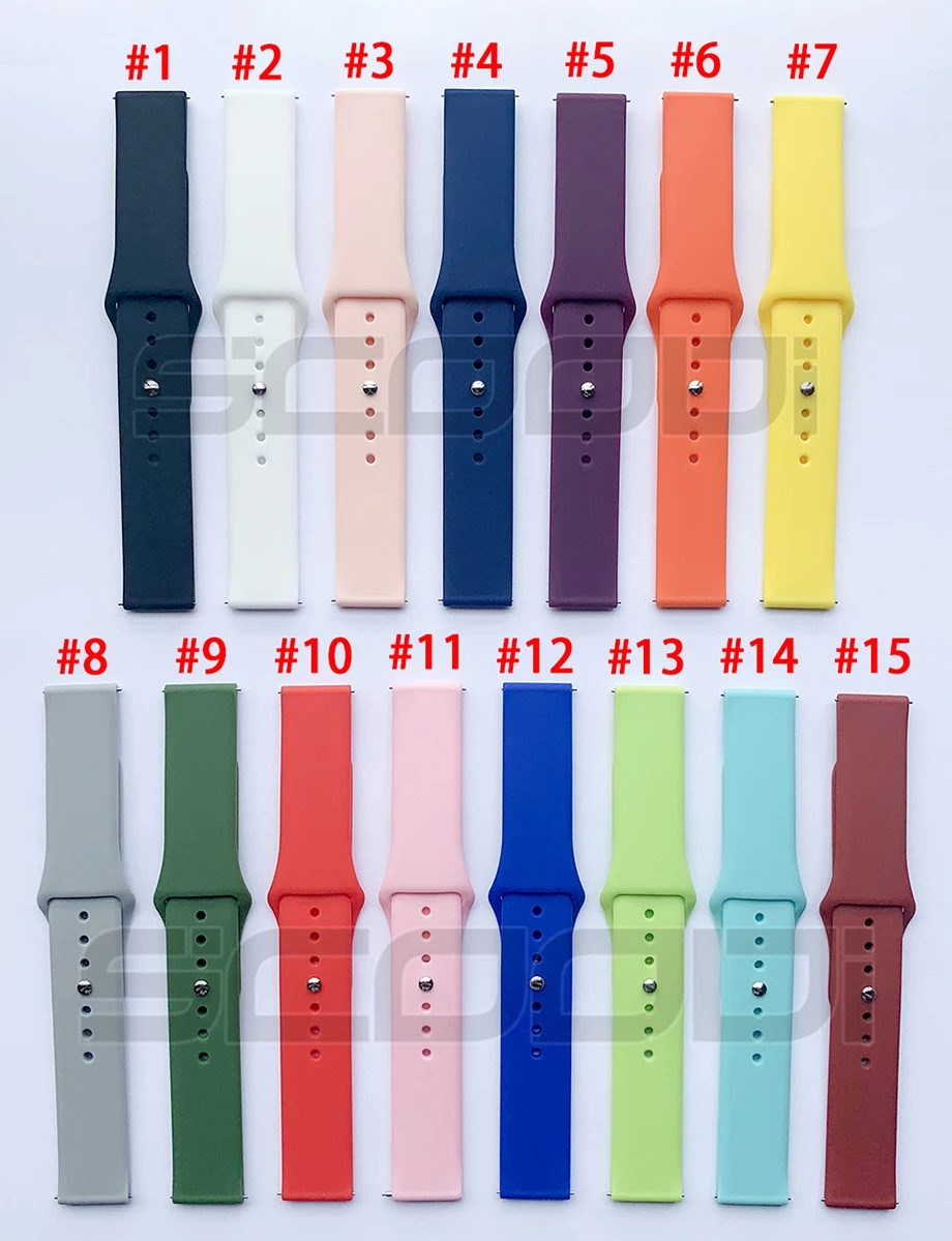 Силиконовый мягкий ремешок для Samsung Galaxy Watch active умные часы носимый браслет на