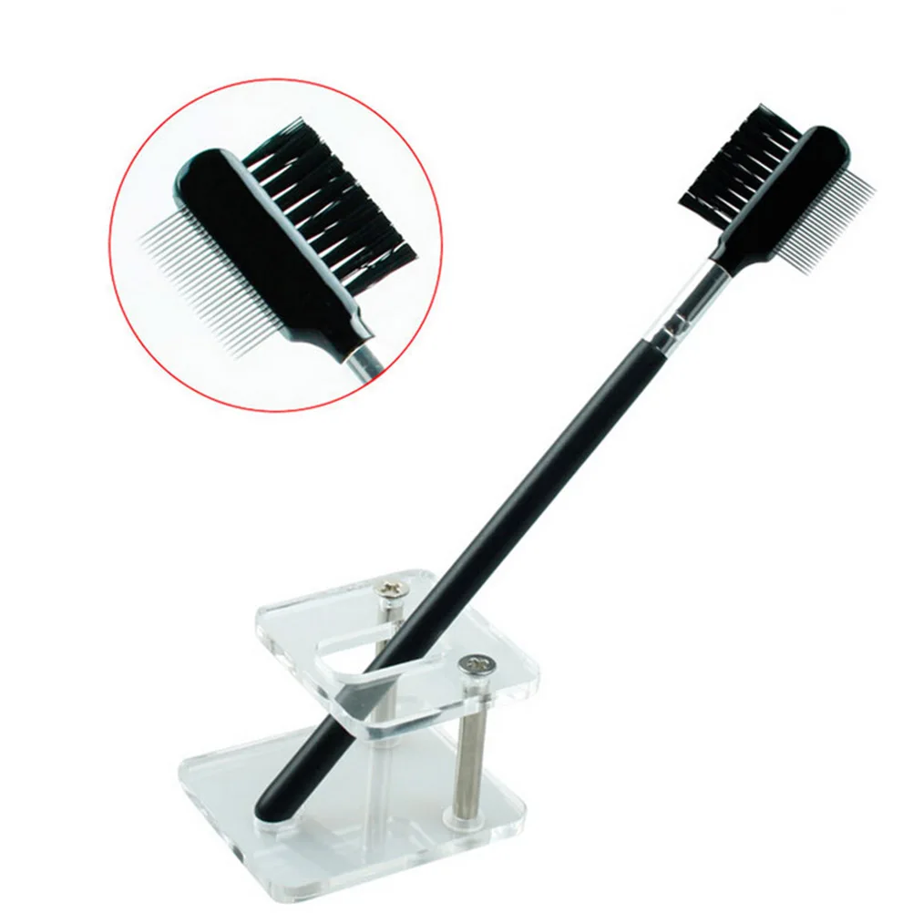 Игла для ресниц и бровей из нержавеющей стали щетки гребни волос Черная тушь