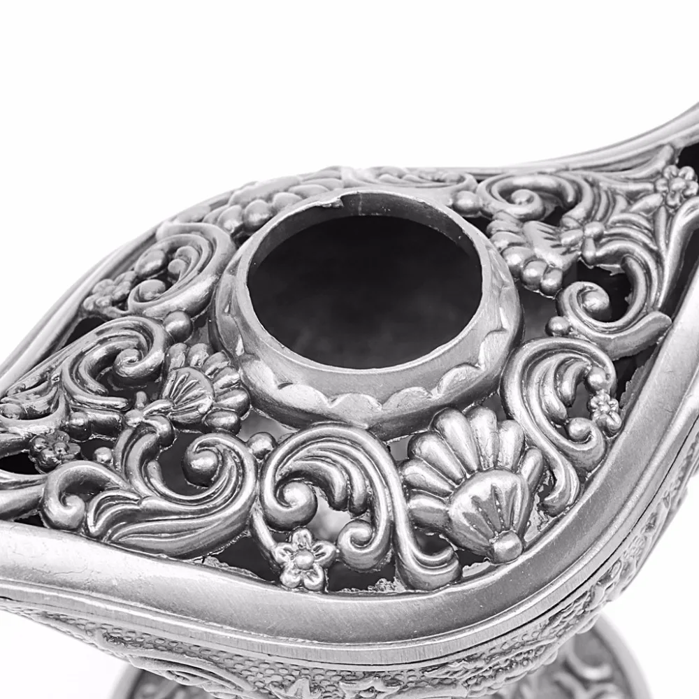 1 шт. оформление c резными выемками снаружи Аладдина Джина масляная лампа из