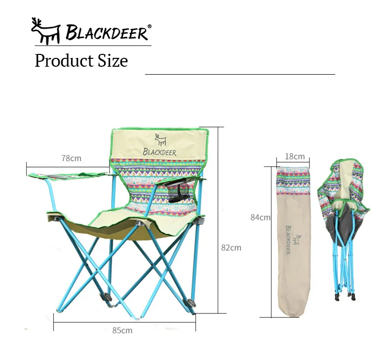 BLACKDEER регулируемая спинка кресло переносные складные стулья рыболовный стул Кемпинг пляж Открытый Сад Пикник пляжные стулья