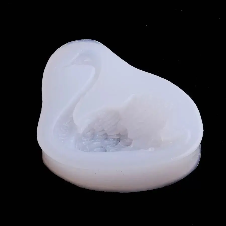 1 шт Лебедь Силиконовые Ювелирные изделия для мобильного телефона аксессуары