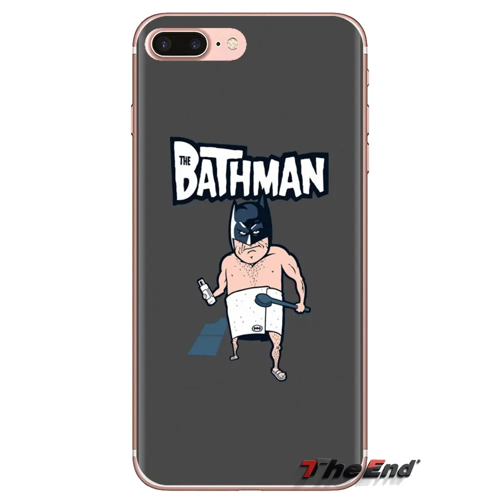 Прозрачный чехол из ТПУ для Samsung Galaxy S3 S4 S5 Mini S6 S7 Edge S8 S9 S10 Plus Note 3 4 5 8 9 Comics funny batman |