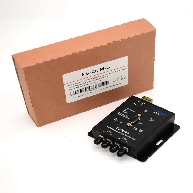 PROFIBUS/MPI/PPI одномодовый волоконно оптический модуль с двойным оптическим портом