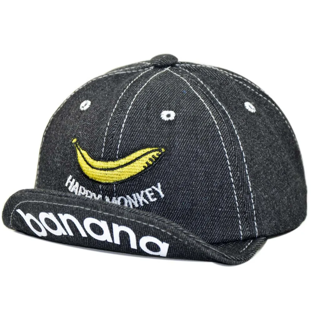 Для проведения фотосессий банан бейсбольная Кепка из джинсовой ткани детские с