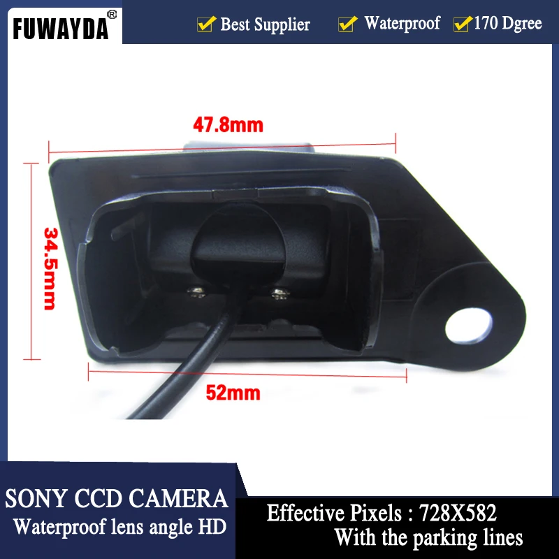 Автомобильная камера заднего вида FUWAYDA беспроводная с GPS DVD для MITSUBISHI RVR ASX SUV HD |
