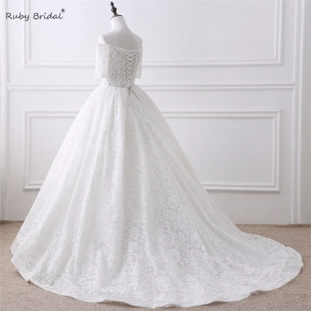 Свадебное платье с открытой спиной Ruby Vestido De Noiva 2018 длинное кружевное винтажное