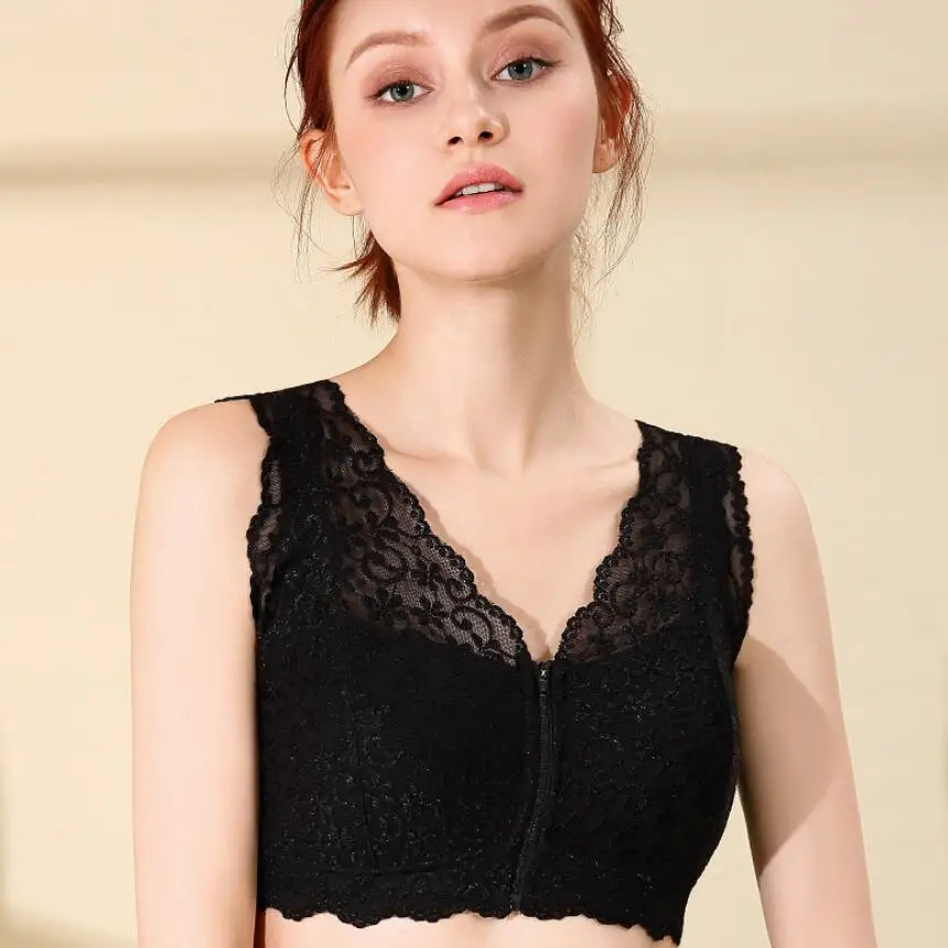 Силиконовый бюстгальтер для груди мастэктомии красный кружевной Карманный 95C