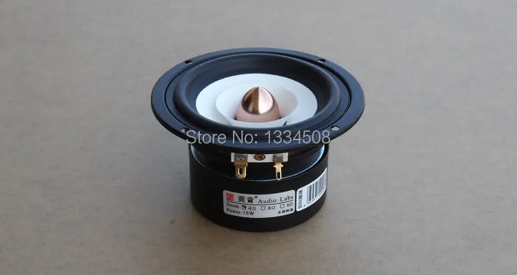 1 шт. Novacore Audio Labs Top end 4 ''полный спектр акустических систем наборы алюминиевая Пуля 2 слоя бумаги конус для DIY домашнего кинотеатра