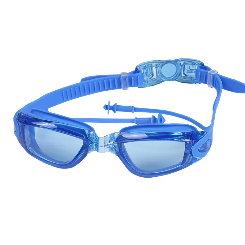 Swim Eyewear Colorful Swiming Pool Women Glasses Anti Fog Waterproof Swimming goggles HD Anti-Fog 100% UV adjustable | Спорт и