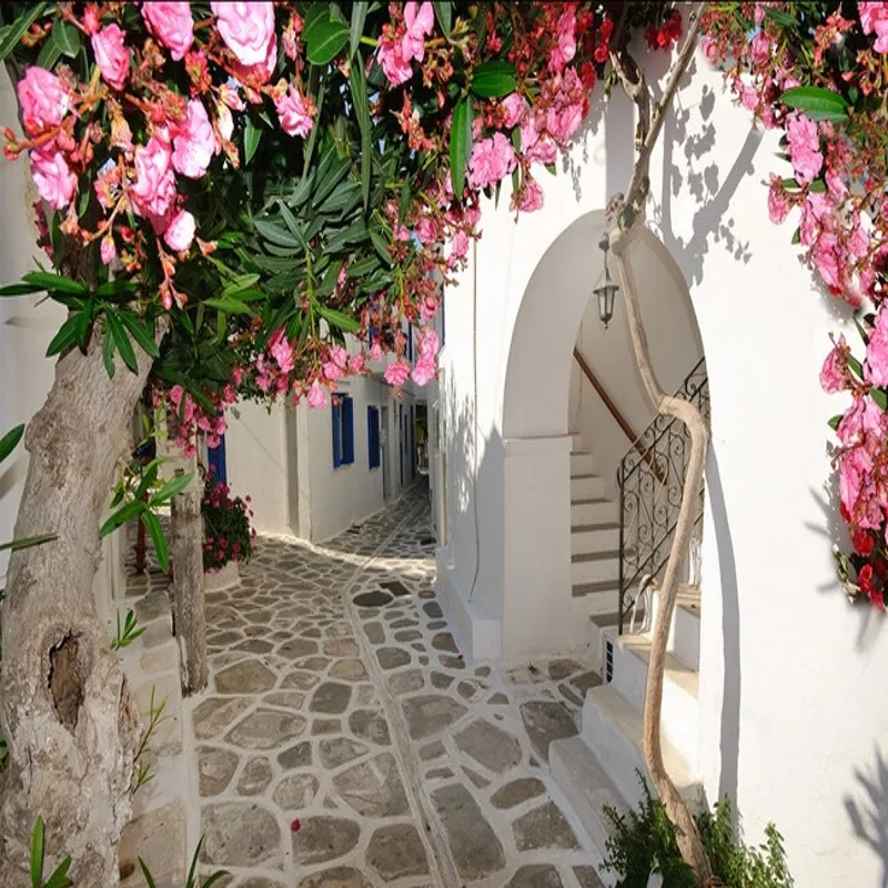 3D фото обои Гостиная ТВ фон спальня диван стерео Сад цветы обои|photo wallpaper|mural wallpaper3d