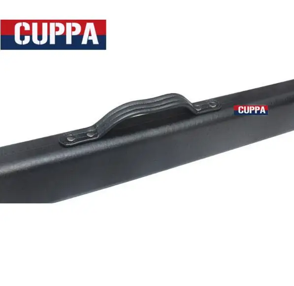 Cuppa новое поступление черный чехол из искусственной кожи 3/4 для снукера аксессуары для бильярдного снукера Длина 123 см Профессиональный чехол s Китай