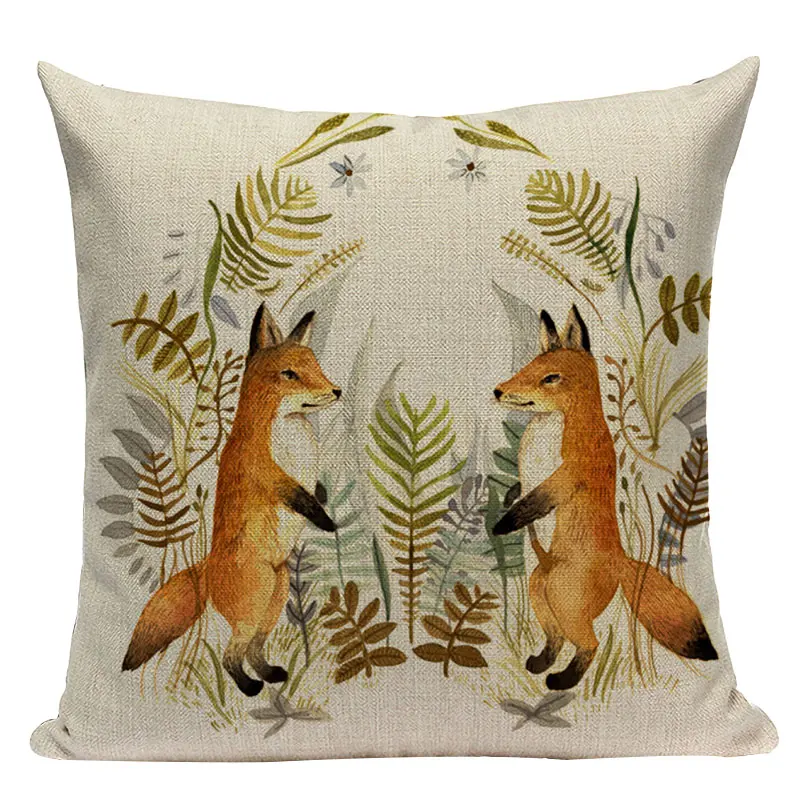 

Термальный рождественский стиль в полоску деревенский цветочный бархатный диван-кровать с оленем 45 см x 45 см квадратный диван-кровать для автомобиля наволочка ручной работы