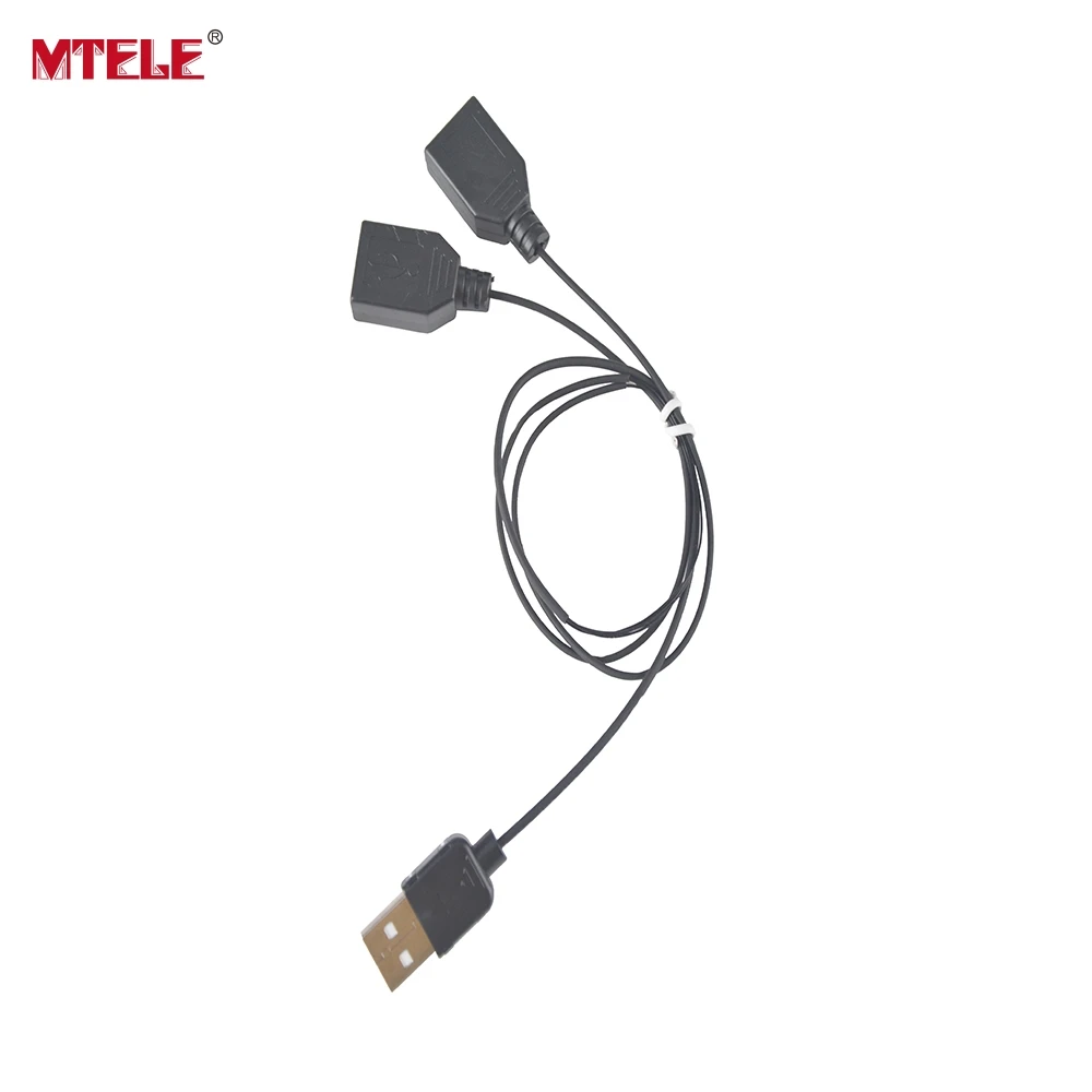 Two Port MTELE, высококачественный светильник, аксессуары, черный, от одного до семи, USB порт, для Led, светильник, комплект, 10220, 10260, 42083 - Цвет: Two Port