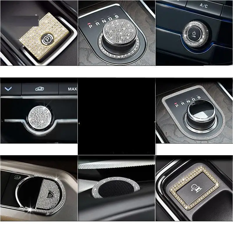 Interior Decorative Auto Automovil Chromium Bright Sequins Mouldings Car Styling Covers Modification 12 13 14 15 FOR Jaguar XF | Автомобили