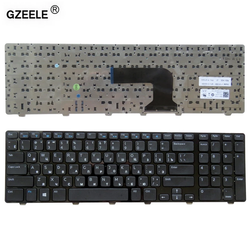 Русская клавиатура для ноутбука Dell 17R 3721 3737 5721 N3721 N5721 5737 5357 M731R 5735 V119725BS1|russian laptop