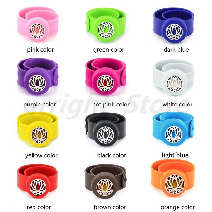 Tree of life fairy Repellent diffuser Bracelet Steel 25mm Magnet Essential Oil Diffuser locket Silicone bangle 10Pads kids gifts | Украшения