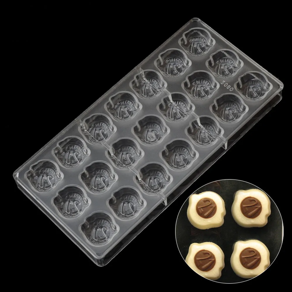 Grainrain DIY 21 век формы поликарбоната PC шоколадная форма для льда желе|pc chocolate mold|mould