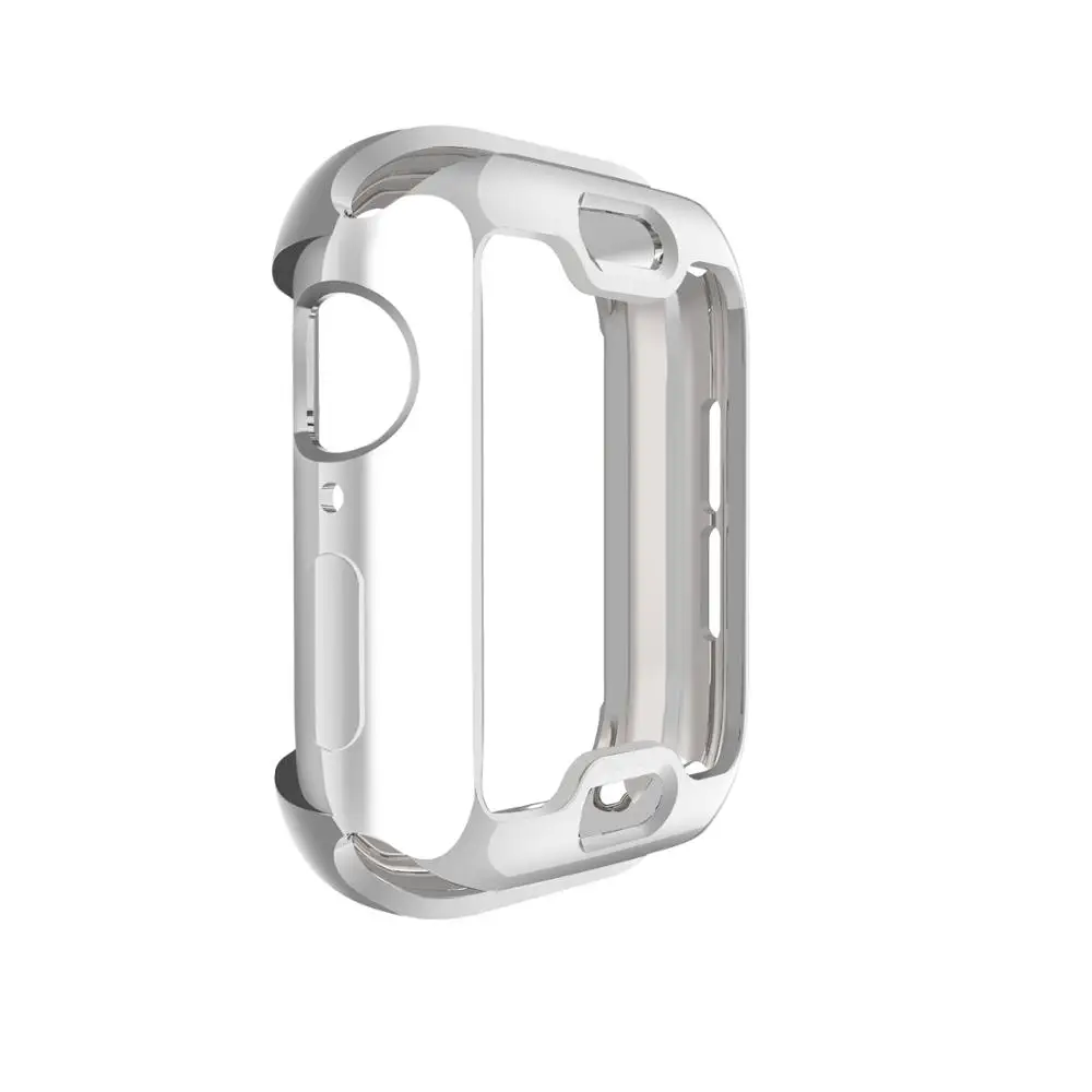 Новый силиконовый чехол бампер для Apple Watch 4 3 2 1 44 мм/40 мм ультра тонкий защитный