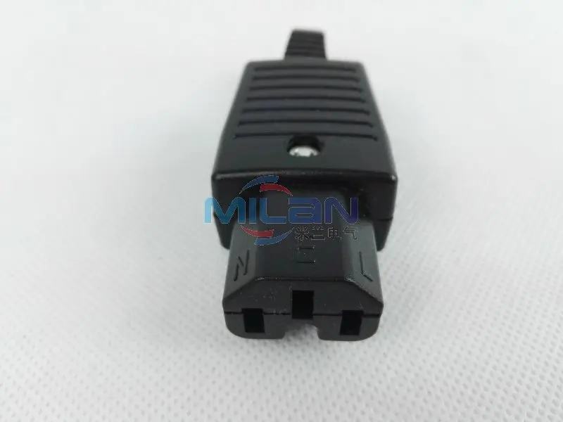 1 шт. WD-09 черный IEC320 C15 розетка адаптер питания Разъем AC 250V 10A | Обустройство дома