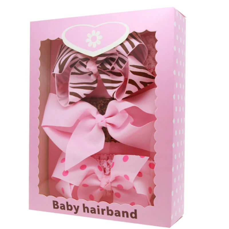 Один комплект из 3 предметов Детские аксессуары для волос повязка на голову