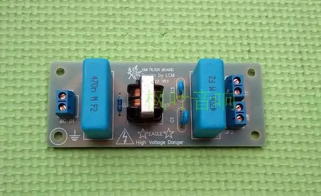 Бесплатная доставка! Фильтровальная плата 3 А фильтр EMI для модуля усилителя