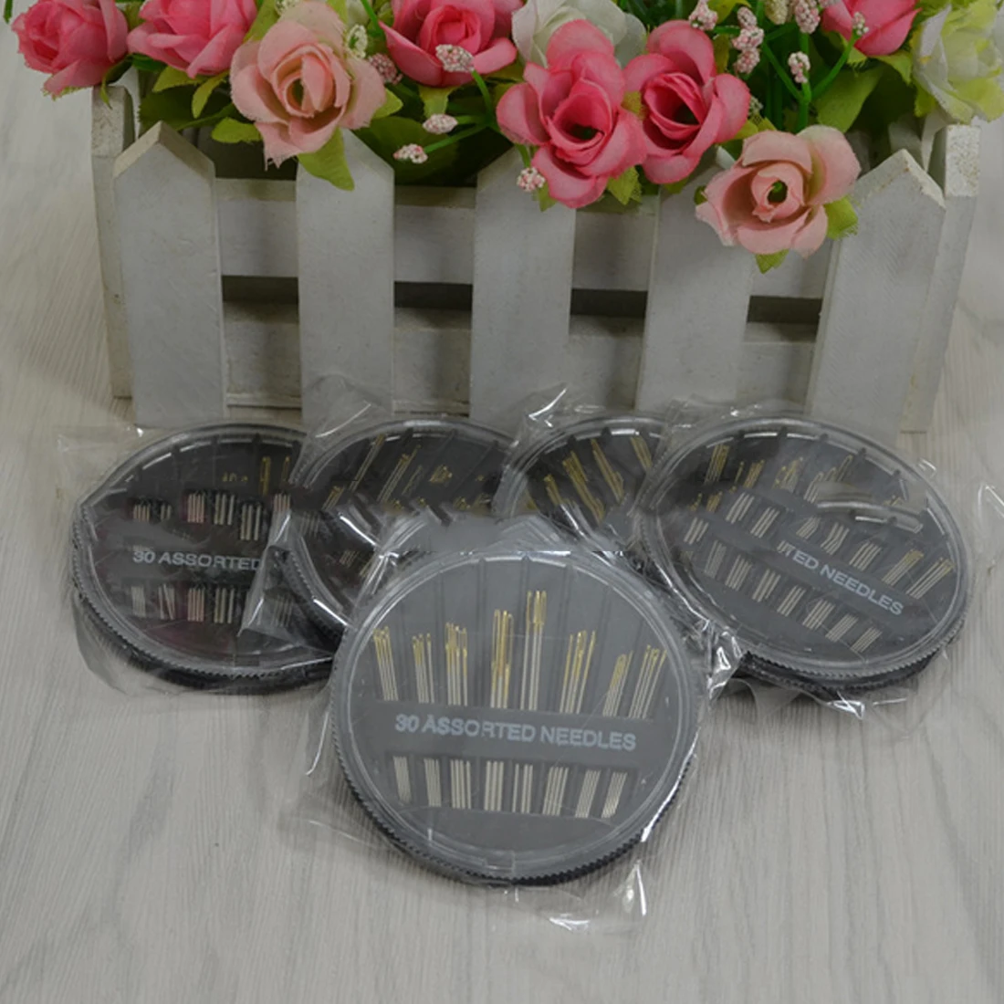 Высокая Продажа 30 шт Ассорти ручные швейные иглы вышивка ремонт ремесло одеяло