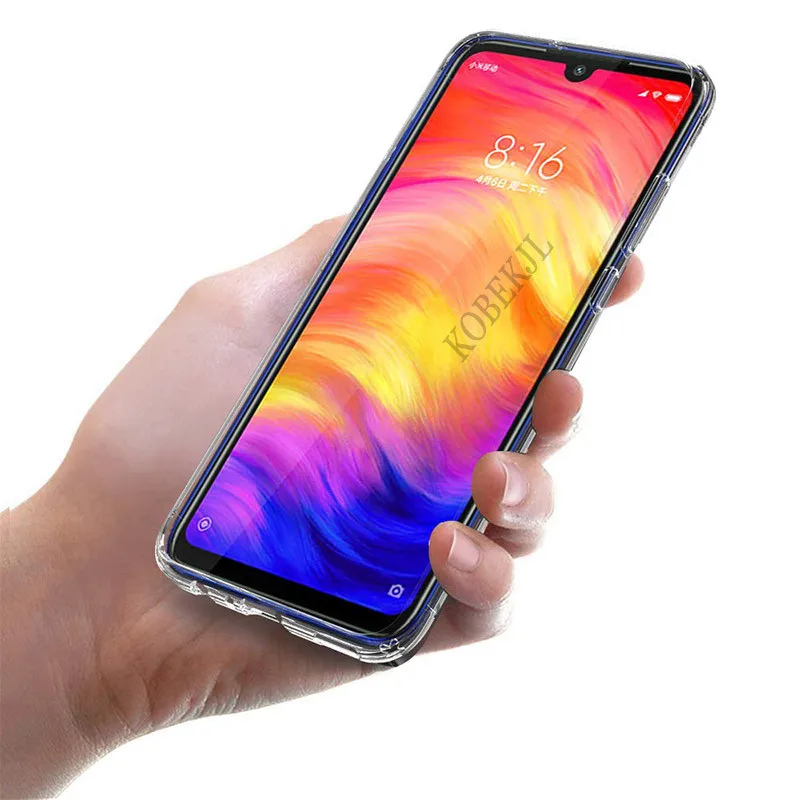 Чехол для Redmi Note 7 чехол Xiaomi Мягкая силиконовая задняя крышка телефона Note7 Pro Global Case