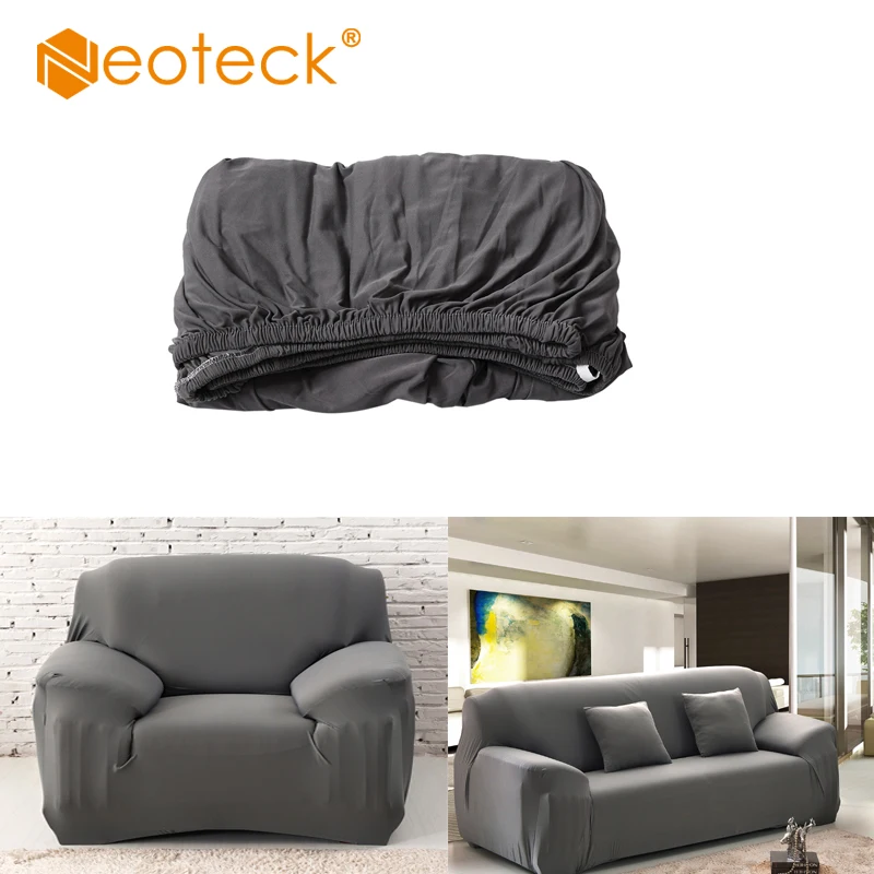 Neoteck серый съемный растягивающийся диван для дивана чехлы гостиной Одноместный