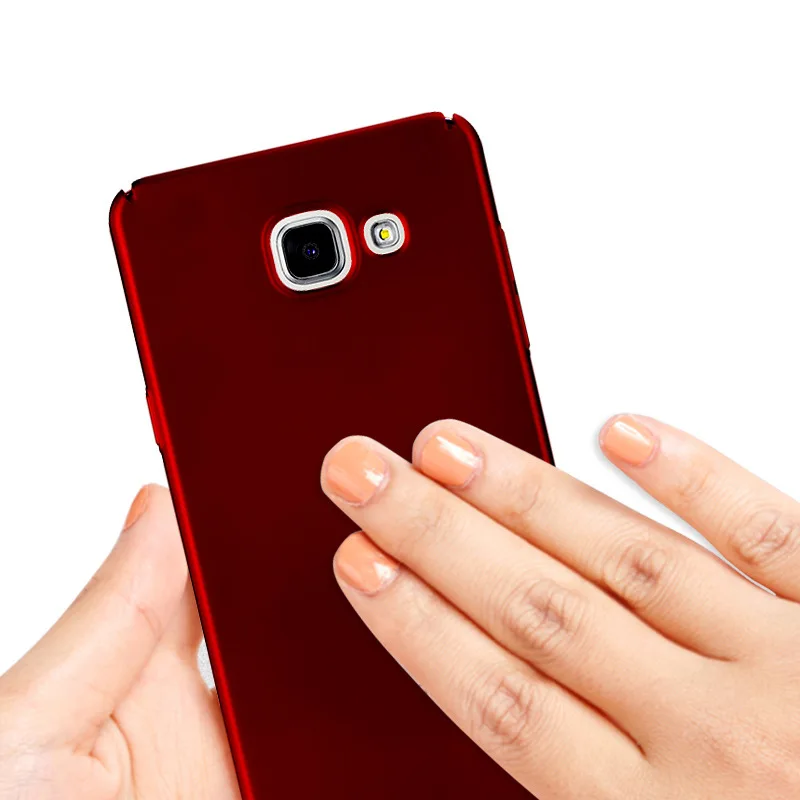 Для Samsung Galaxy A3 2016 чехол A3100 модный дизайн Полная защита матовая жесткая задняя