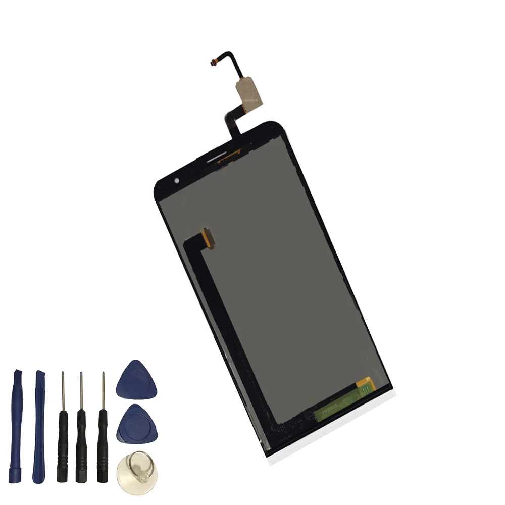 Для Asus ZenFone 2 Laser ZE601KL 601KL сенсорный экран панель дигитайзер + ЖК-дисплей монитора