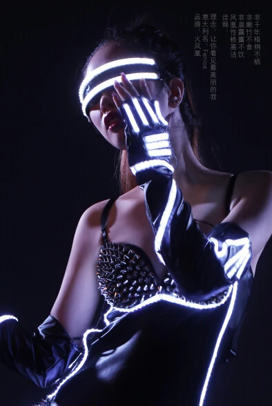 Бесплатная доставка мигающие светодиодные светящиеся очки лазерные для