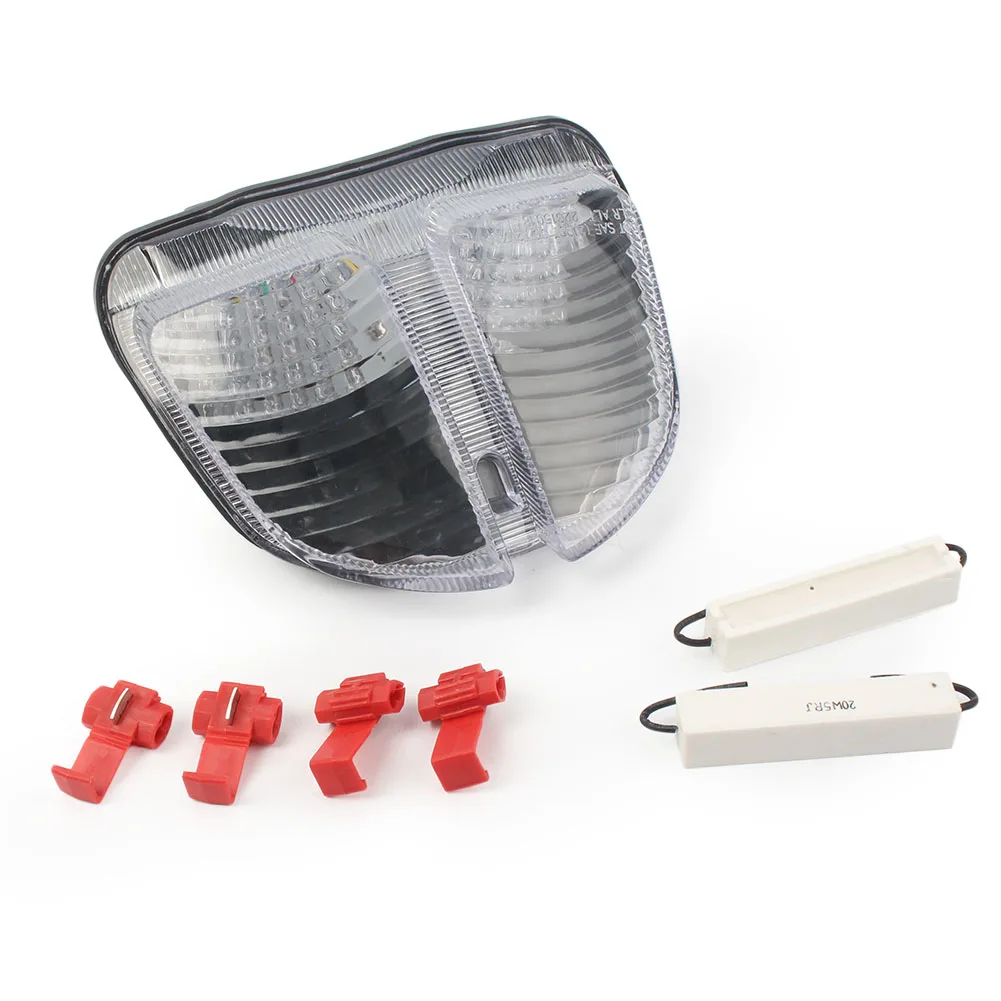 GZYF Moto Rear LED Tail Light Turn Signals For SUZUKI GSXR 600 750 2005-2007 Clear |