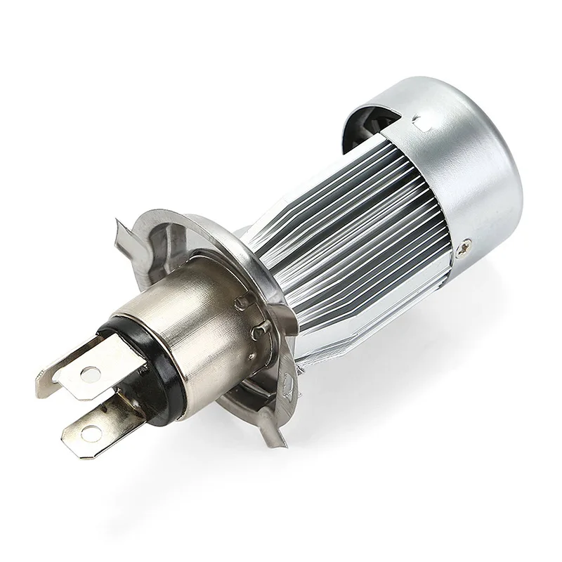 Dreauto Plug and play high power 20W 2000lm H4 motorcycle led light bulb P43t HS1 motor head lamps 6000K white with fan | Автомобили и