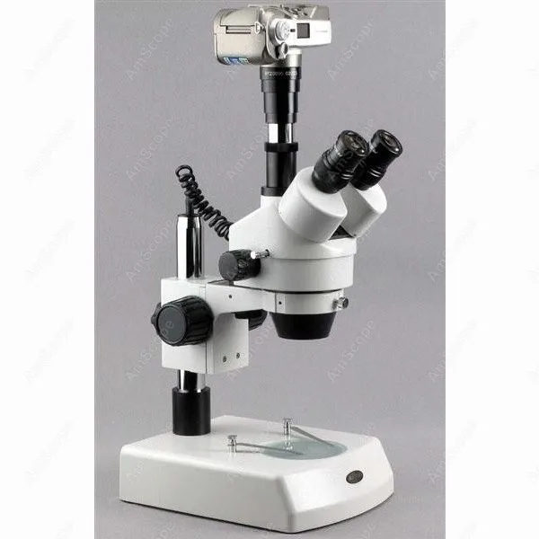 Тринокулярный Стерео микроскоп AmScope поставляет 3.5X 180X зум с двойной Галогеновый
