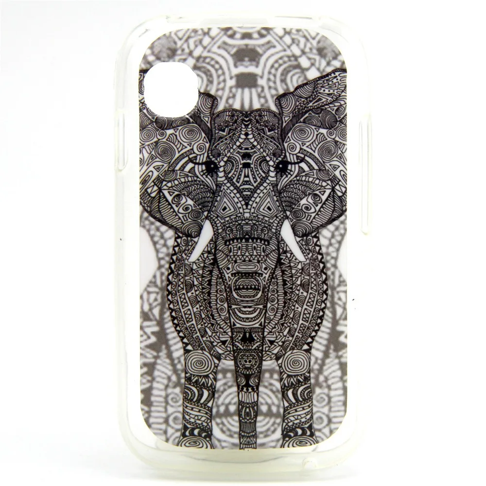 for WIko ozzy High-quality Beautiful Flowers Elephant Birds Cheshire Cat Pattern Case TPU Soft back Cover |