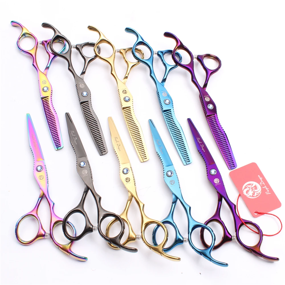 

Парикмахерские ножницы Purple Dragon JP 440C, 6,0 дюйма, 17,5 см, филировочные ножницы, профессиональные ножницы для волос, набор инструментов Z1011