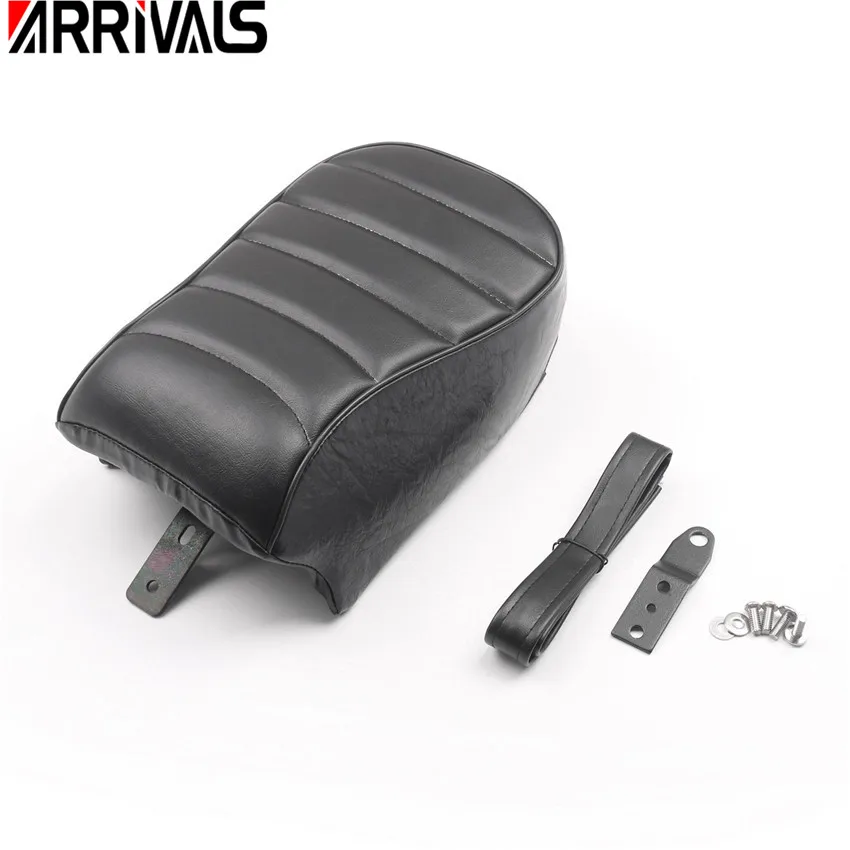 

Black Motorcycle Accessories Rear Passenger Seat Pillion Cushion For Harley Sportster Iron 883 XL883N 2016-2018 2017