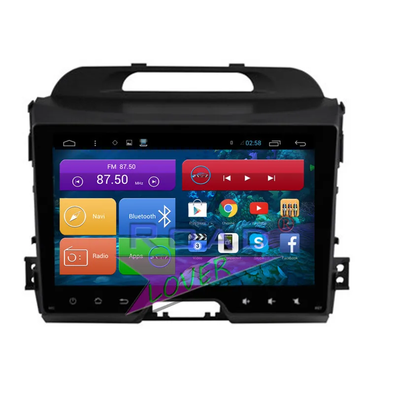 Roadlover Android 6 0 Автомобильный мультимедийный плеер Радио для KIA Sportage R 2011 2012 2013 2014 2015