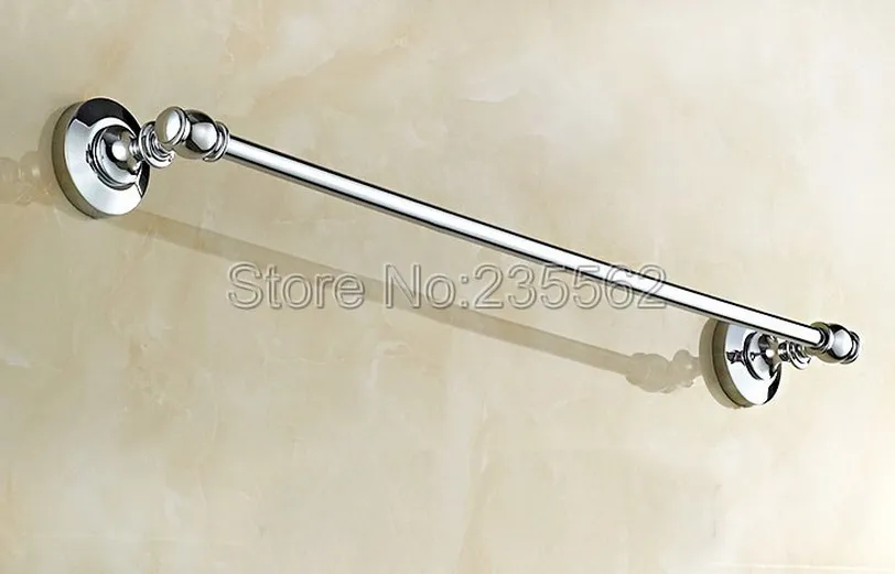 Настенный полированный хромированный латунный держатель для полотенец lba803 |