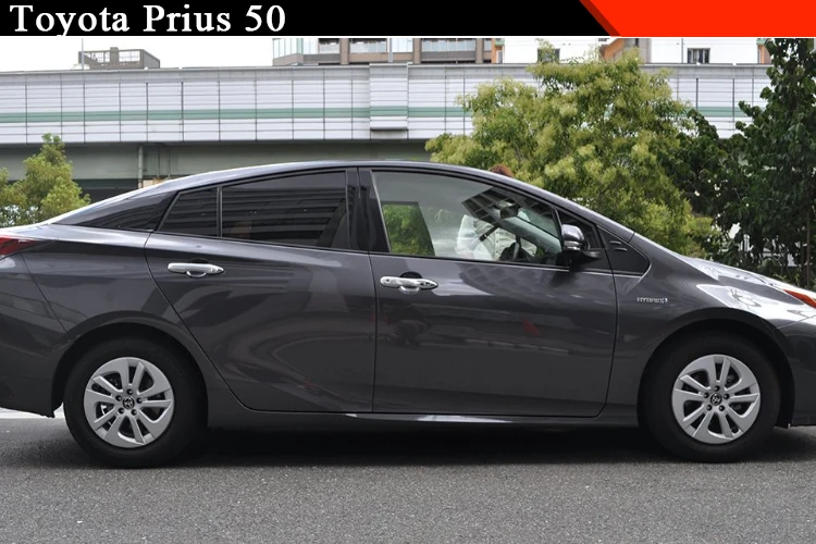 Автомобильные аксессуары для Toyota Prius Phv 50 XW50 ZVW50 Автомобильная боковая дверная ручка Накладка полоса литья Abs хром 4 шт