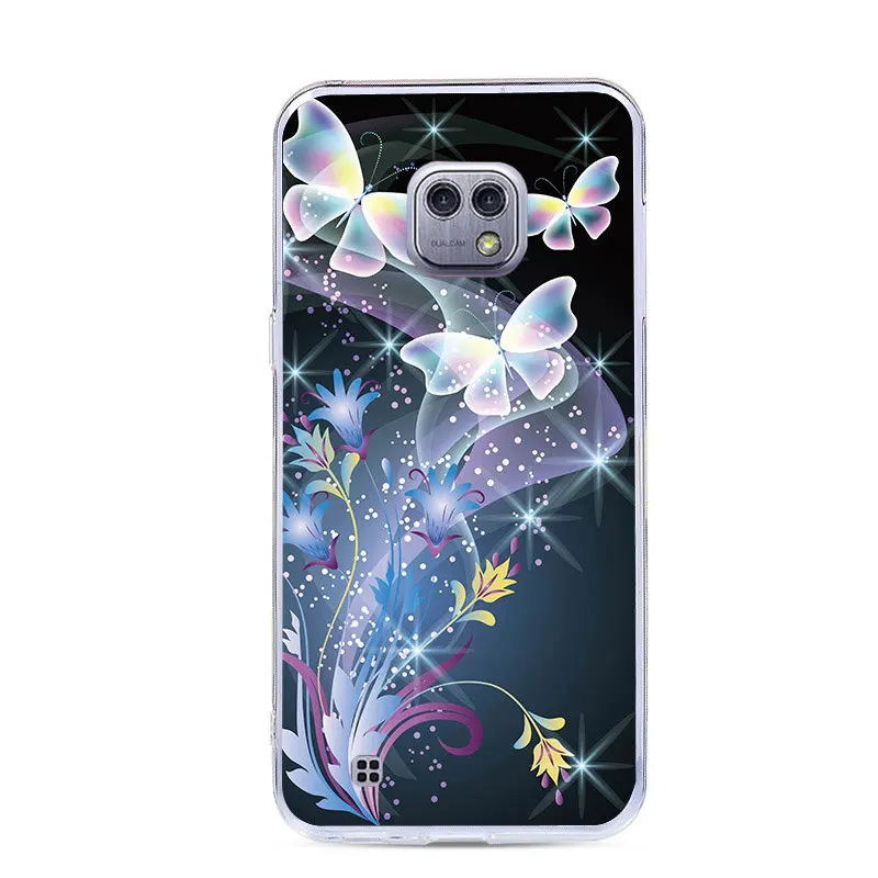 J&ampR Pattern Drawing Phone Cover For LG X Cam F650 K580 K580Y X-cam K580DS 5.2&quot TPU Soft Cartoon Cat Back Case Covers |