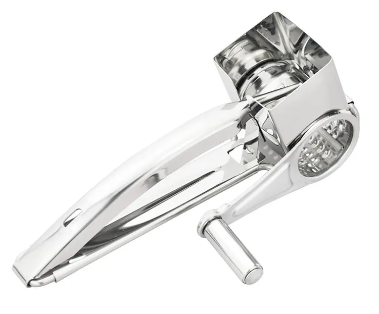 Creative Stainless Steel Rotary Cheese Graters Drum Blades Cheese Knife Butter Chocolate Cutter Fruit Vegetable Kitchen Gadgets