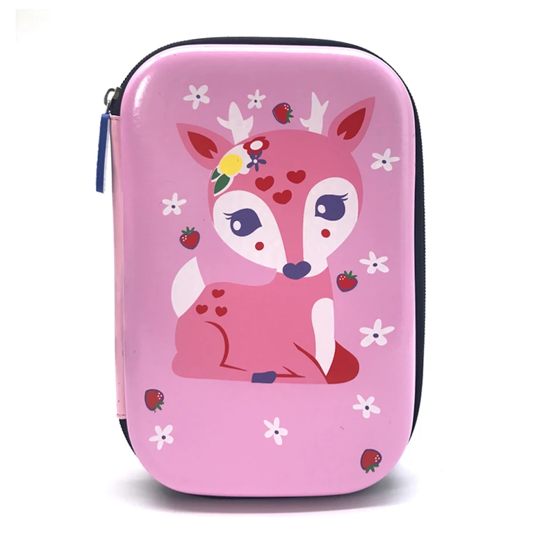 Пенал Estuche Эсколар Kalemlik животного КАЛЕМ Kutusu Estuches Para El колеги коробка школы Kawaii карандаш большой единорог