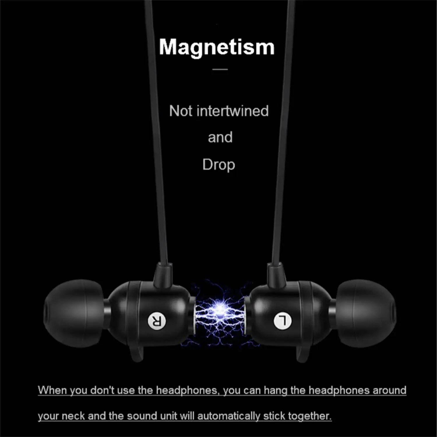 RISE Bluetooth наушники Беспроводные спортивные CSR4.1 висячие шейные стерео hi-fi музыка