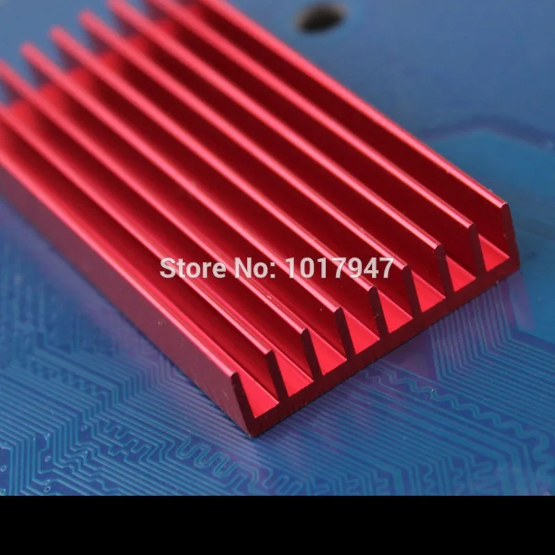 2 шт./партия алюминиевый радиатор для чипа 60x30x8 мм|radiator mini|heatsink aluminumheatsink assembly |