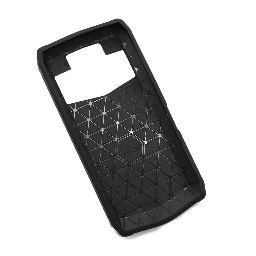 Оригинальный чехол Ulefone Power 5/5S высококачественный 100% черный силиконовый защитный