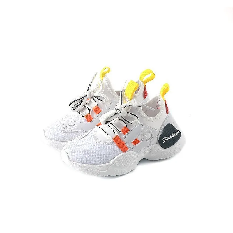 CNFSNJ/Новые брендовые осенние модные детские кроссовки с кружевным