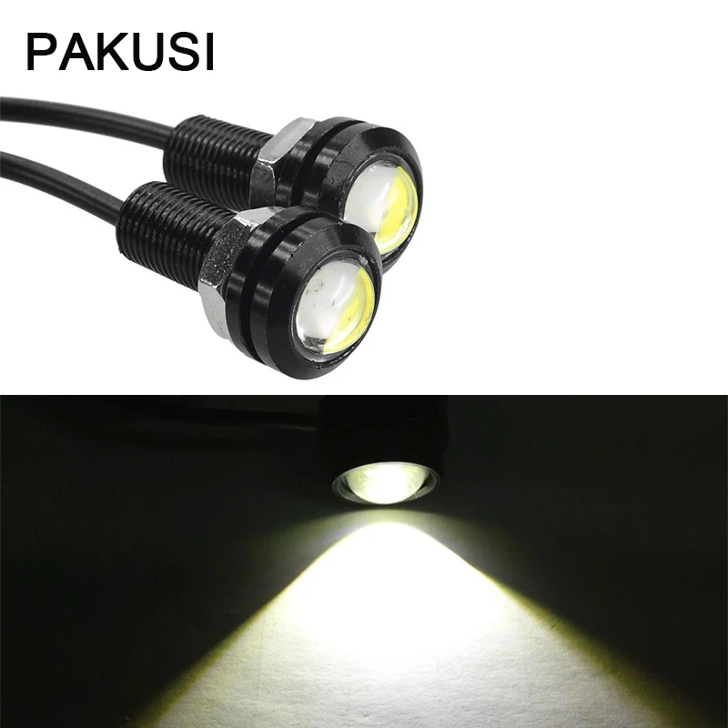 PAKUSI 2 шт. орлиный глаз DRL лампа светодиодные освещения номерного знака 12 В DIY для BMW